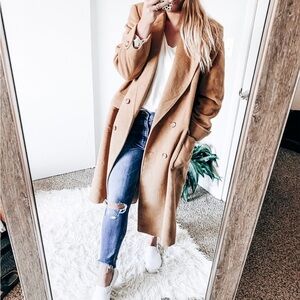 Marvin Richards tan coat Size 10